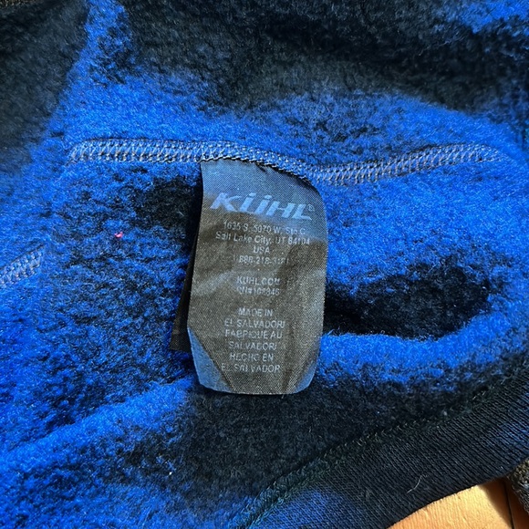 Kühl Navy Blue / Grey Winter Athletic Shirt - Picture 8 of 8